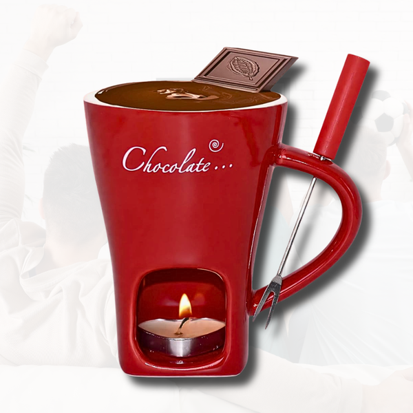 Keramik Schmelzbecher für Käse Schokolade